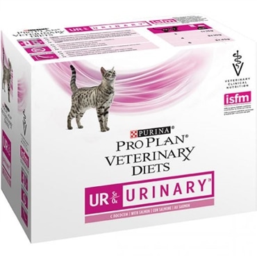 Pro Plan Veterinary Diets Feline UR Urinary Pouch Salmão