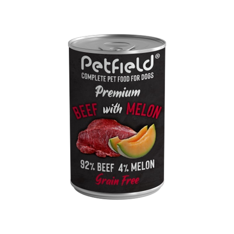 Petfield Lata Para Cão Vaca - GEPETFLD-WD1004
