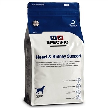 SPECIFIC Heart & Kidney Support - Ração seca para cão adulto para suporte da saúde cardíaca e renal