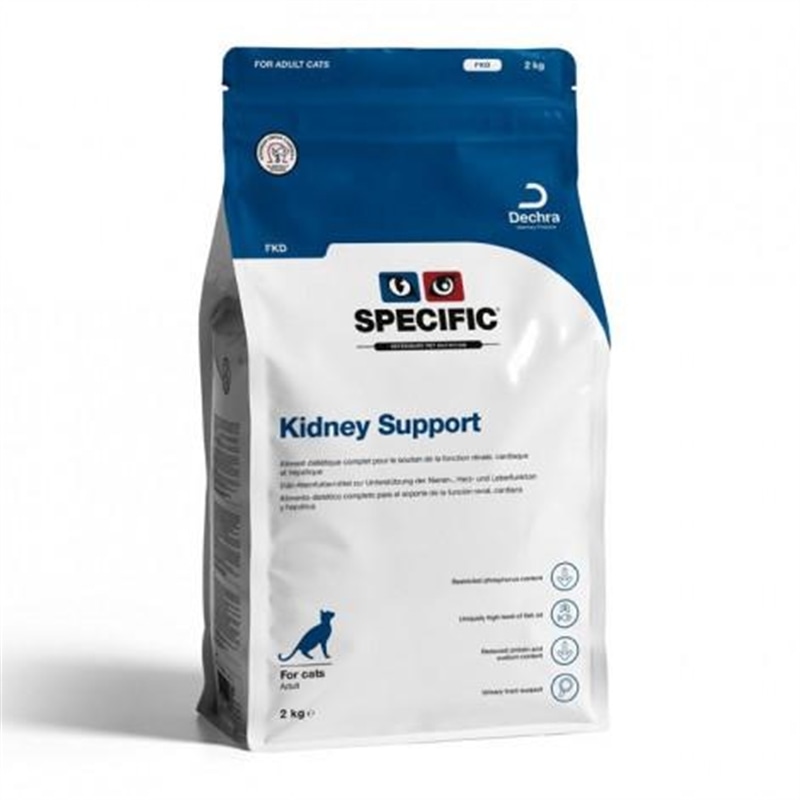 SPECIFIC Kidney Support - Ração seca para gato para saúde cardíaca, renal e hepática - HE1734454