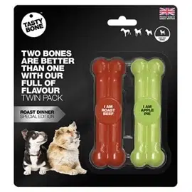 Tastybone Ossos de brinquedo Duo para cães - GEN005-05