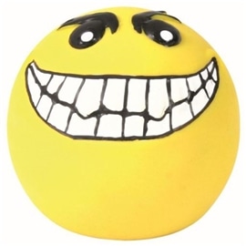 Trixie Bola "Smileys" em Latex 6 cm - OREXTX35266