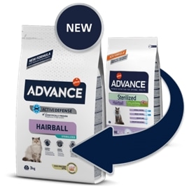 Advance Cat Sterlized Hairball - 1,5 kgs - AFF962525