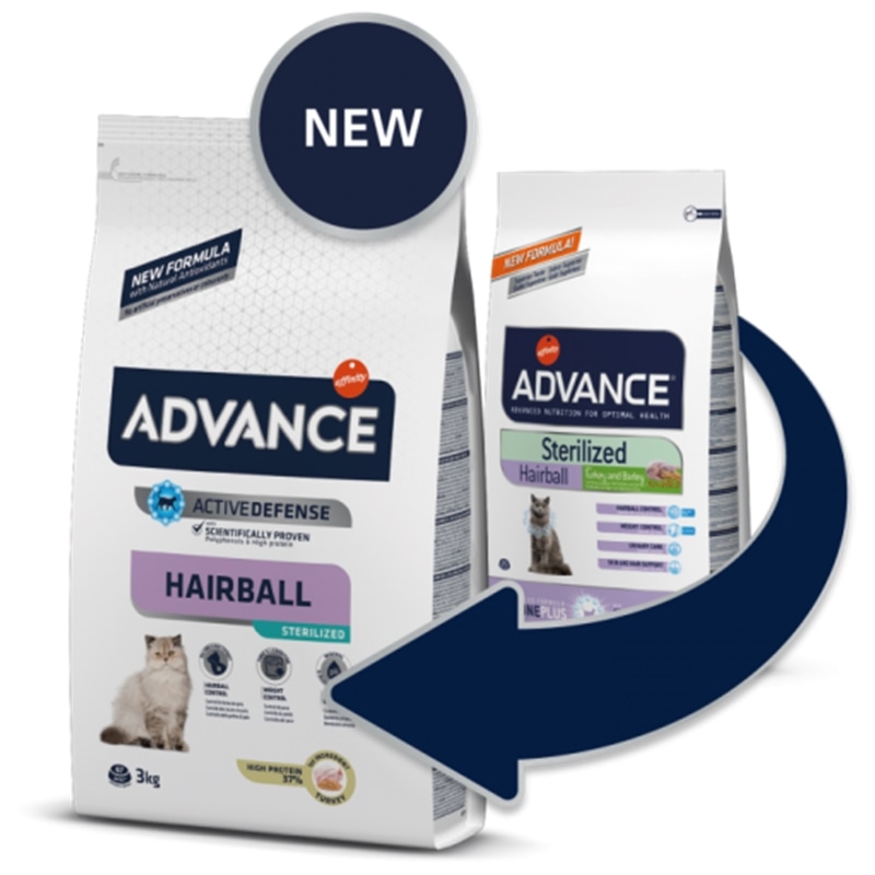 Advance Cat Sterlized Hairball - 1,5 kgs - AFF962525