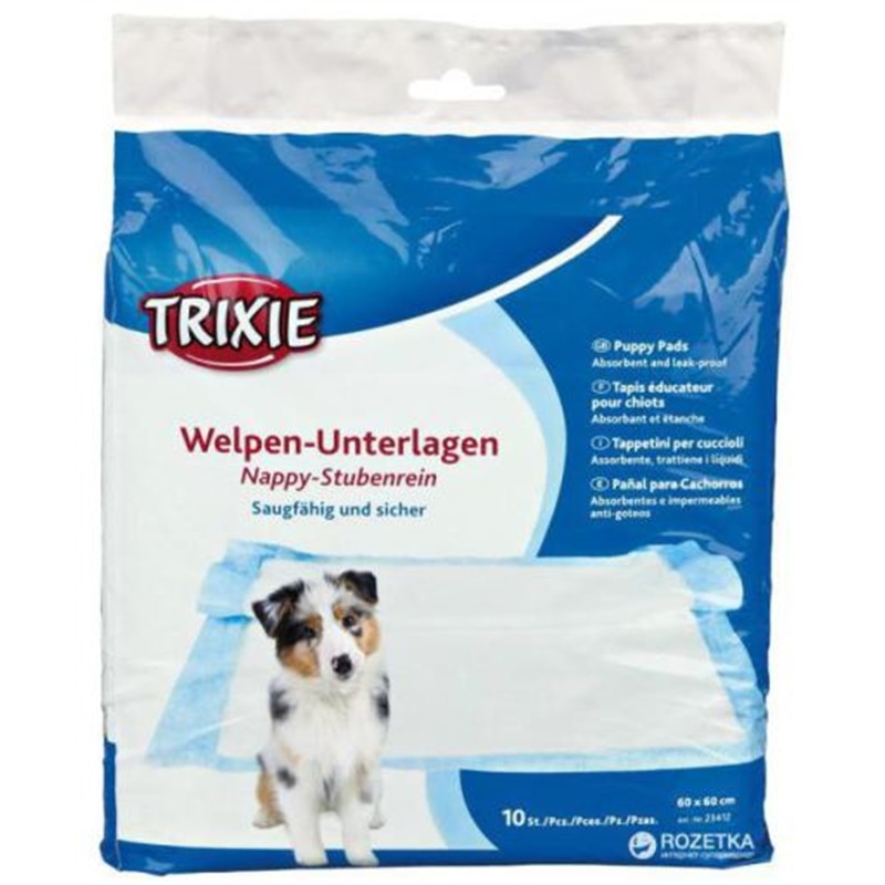 Trixie Resguardo Absorvente para Cachorros 10 un. - 60x60CM (emb. c/ 10) - OREXTX23412