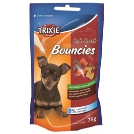 Trixie Soft Snacks Bouncies com Frango, Cordeiro e Tripa - 75GR - OREXTX31493