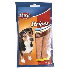 Trixie Stripes Light Tiras de Carne de Frango 10 Unidades - OREXTX3156
