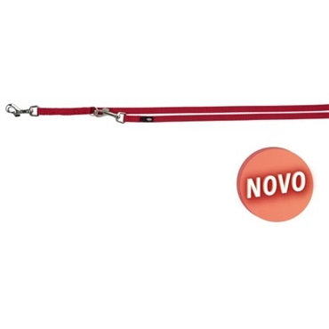 Trixie Trela Ajustavel Premium M-L 2,00 m / 20 mm Vermelho