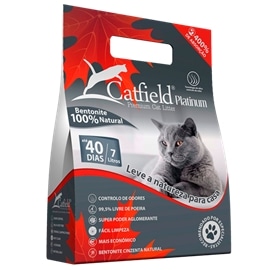 Catfield Premium Cat Litter Platinum - GECATFLD0005-1