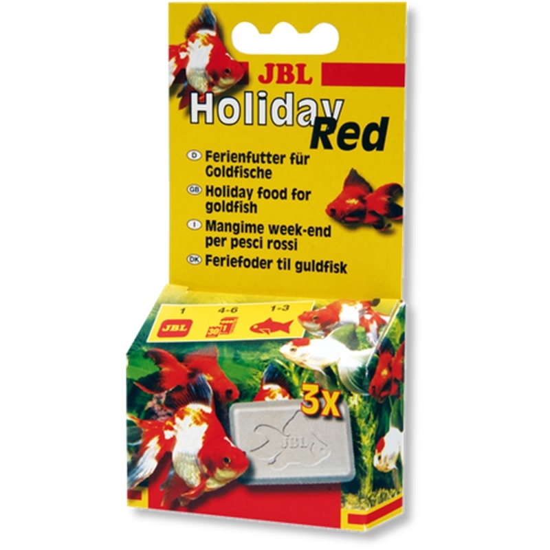 JBL Holiday Red - Alimento completo para férias, para peixes de aquário - PE4032181