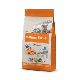 Natures Variety Selected No Grain Gato Salmão - 1,25 kgs - AFF927980