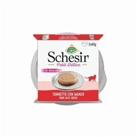 Schesir Atum Petit Delice com carne de vaca - HE01069012