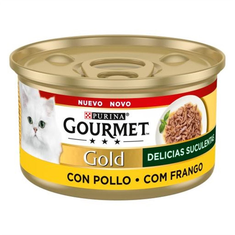 Gourmet Gold Delícias Suculentas Frango - 85 Grs - NE12533100