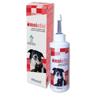 Hifarmax Omniotic Limpeza de Ouvidos cães e gatos