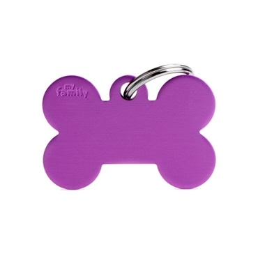 Chapa de identificação BIG BONE ALUMINUM PURPLE