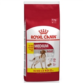 Royal Canin - Medium Adult - 15 Kgs + 3 Kgs - RC320413530