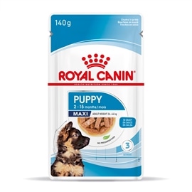 Royal Canin - Maxi Puppy Saquetas - 140g - 9003579008447