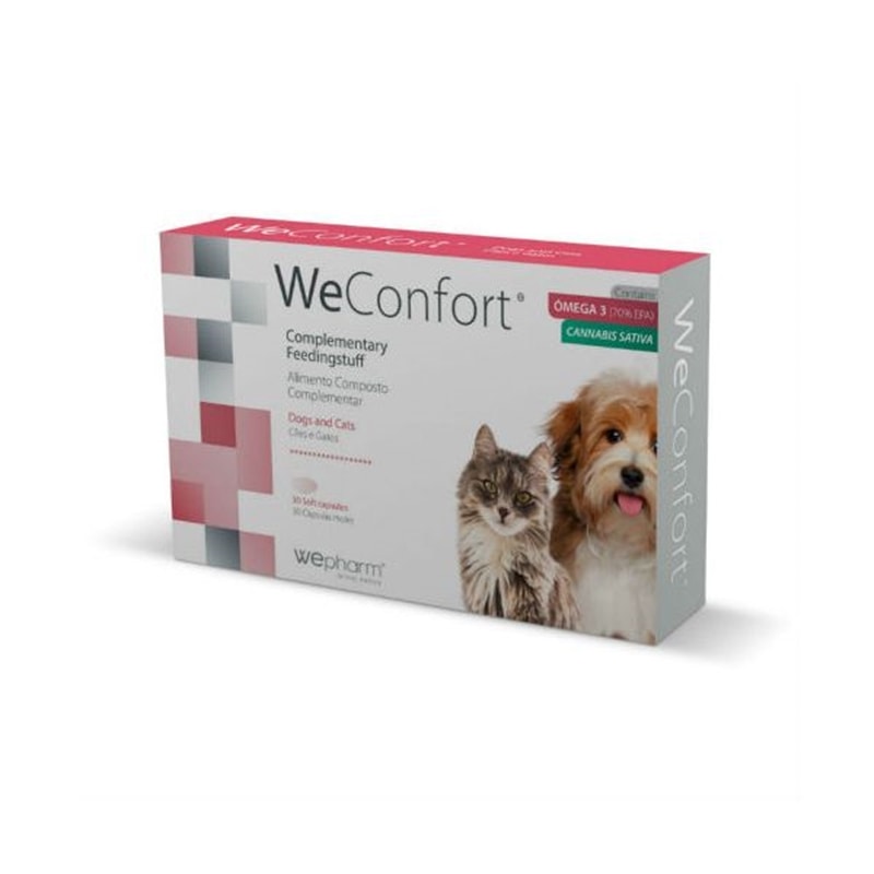 Wepharm WeConfort Cão & Gato 30 Comprimidos - BIO1009952
