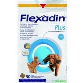 Flexadin Plus para Cães Pequenos e Gatos - 90 Comprimidos - 2736