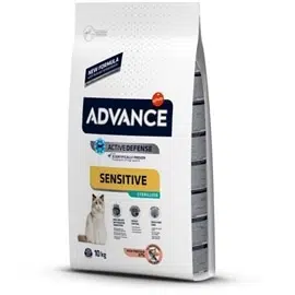 Advance Sterilized Sensitive Salmão E Cevada - 0,400 Kgs - AFF921332